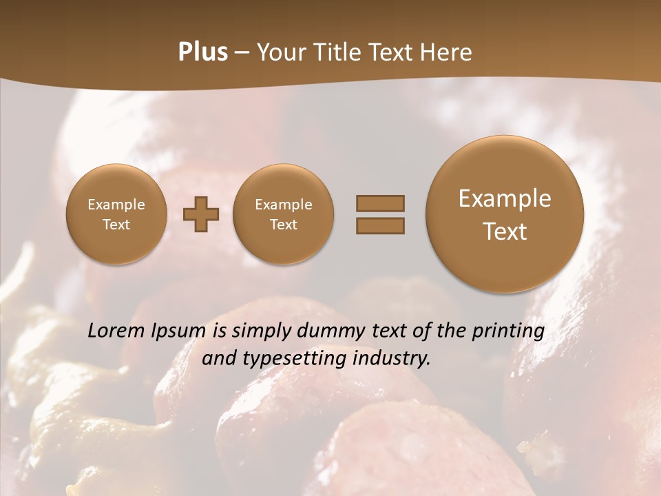 Warm Fat Salt PowerPoint Template