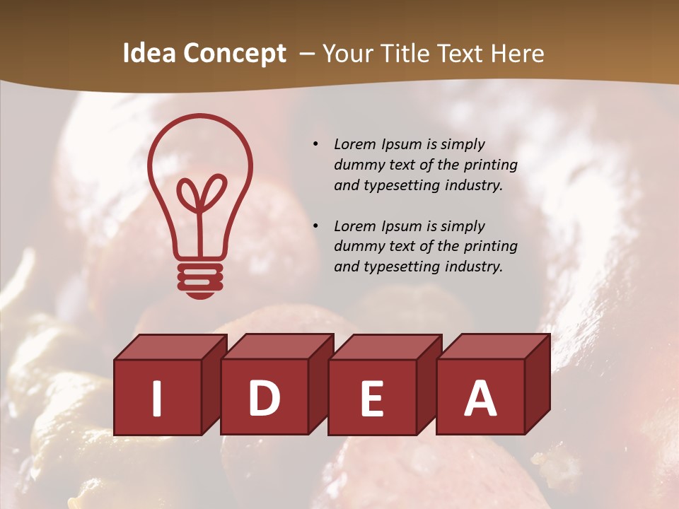 Warm Fat Salt PowerPoint Template