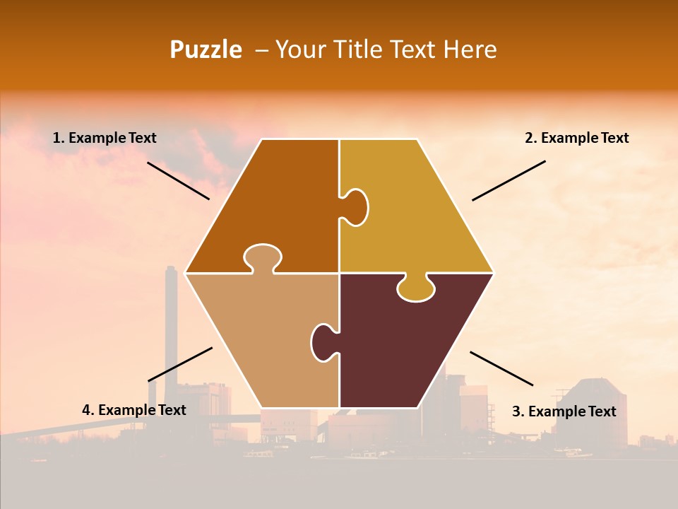 Structure Smog Petroleum PowerPoint Template