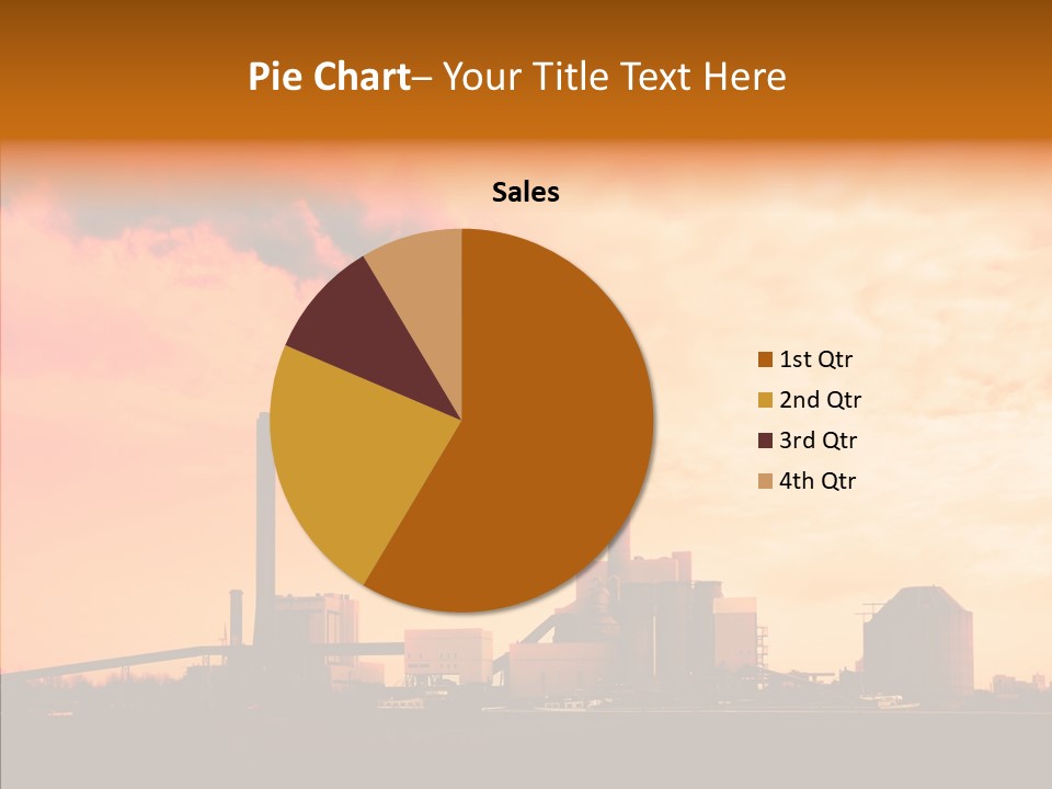 Structure Smog Petroleum PowerPoint Template
