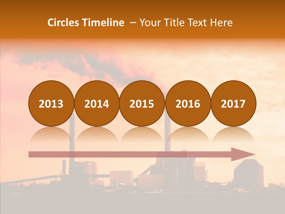 Structure Smog Petroleum PowerPoint Template