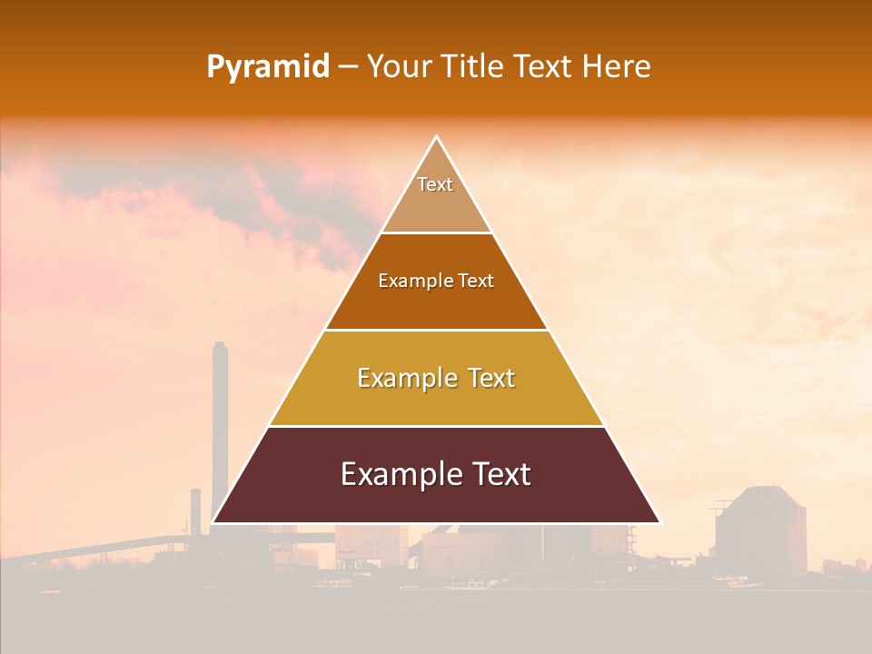 Structure Smog Petroleum PowerPoint Template