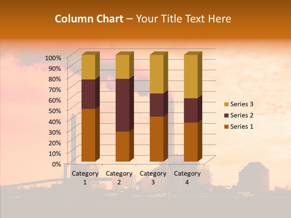 Structure Smog Petroleum PowerPoint Template