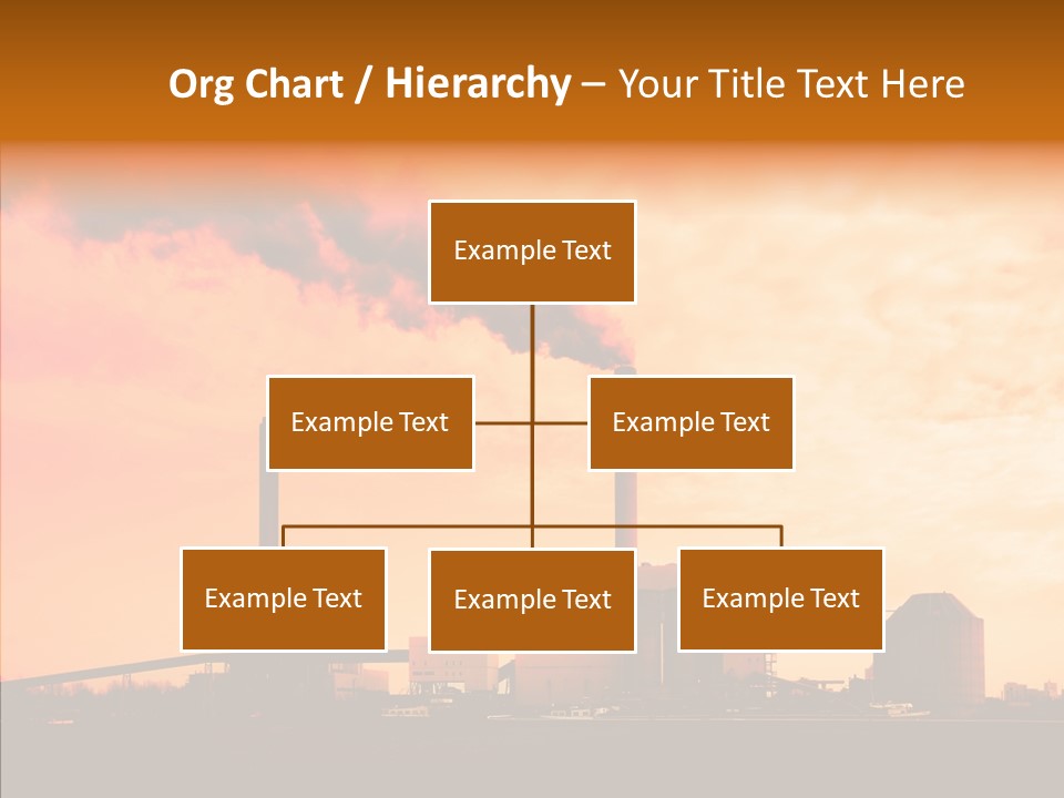 Structure Smog Petroleum PowerPoint Template