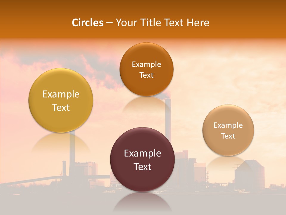 Structure Smog Petroleum PowerPoint Template