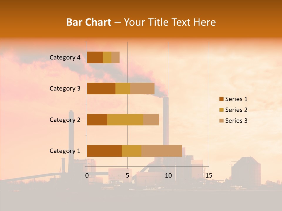 Structure Smog Petroleum PowerPoint Template