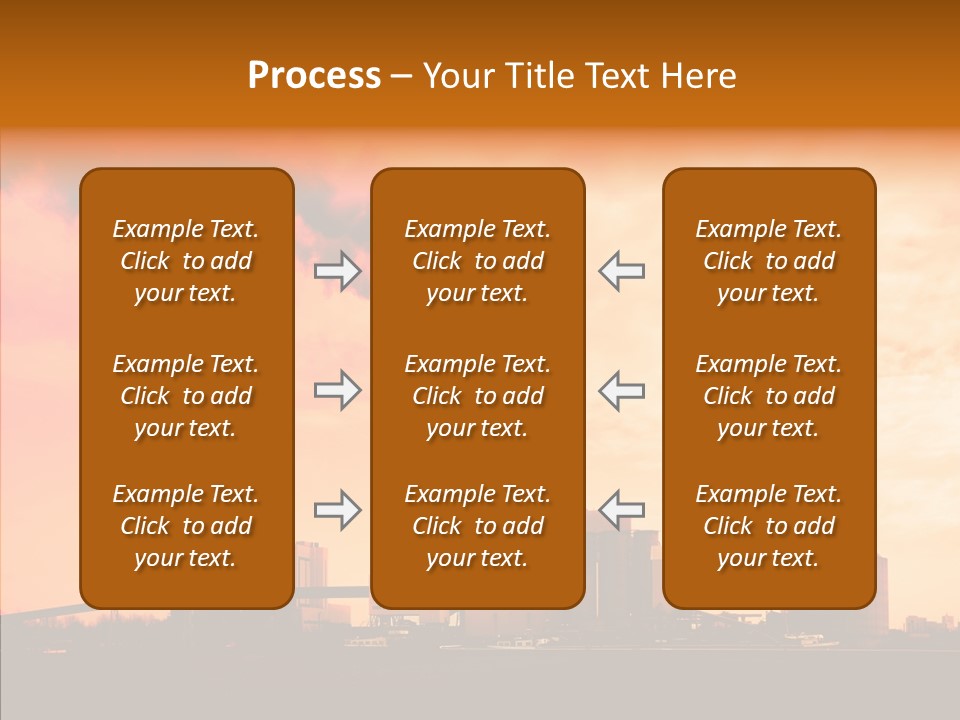 Structure Smog Petroleum PowerPoint Template