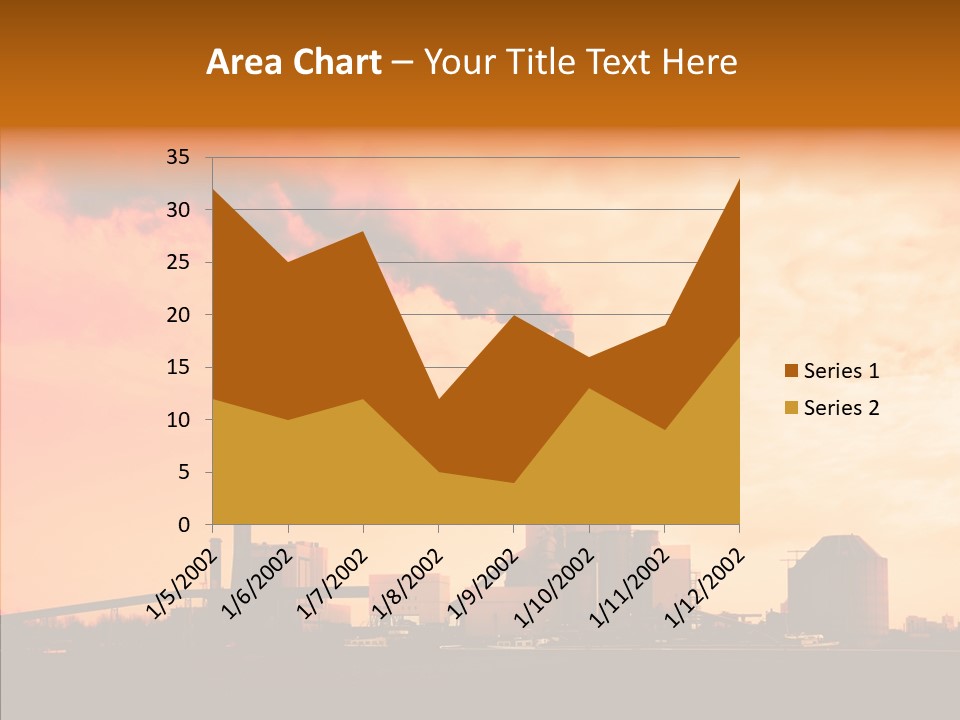 Structure Smog Petroleum PowerPoint Template
