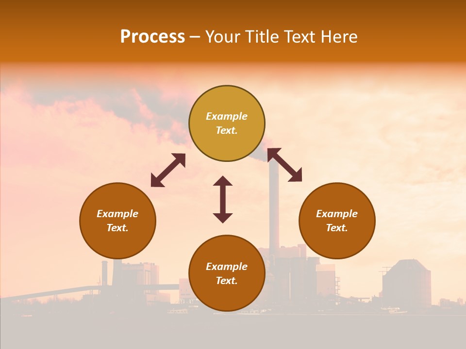 Structure Smog Petroleum PowerPoint Template
