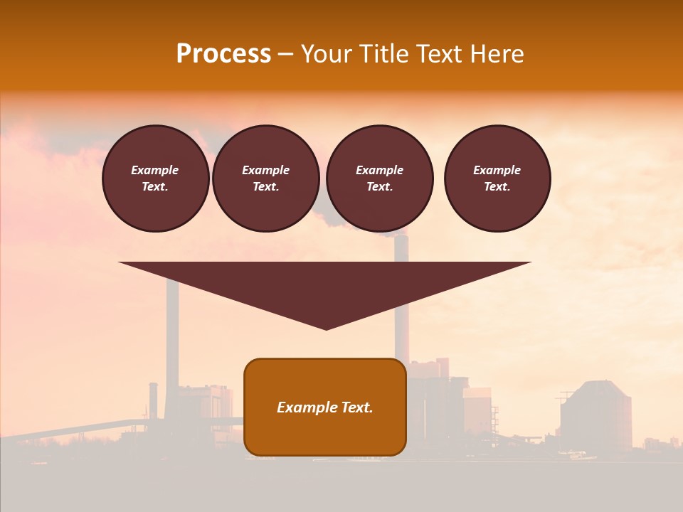 Structure Smog Petroleum PowerPoint Template