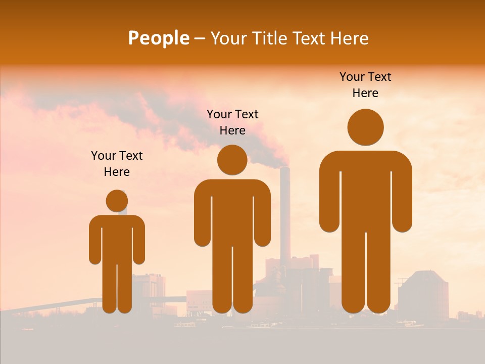 Structure Smog Petroleum PowerPoint Template