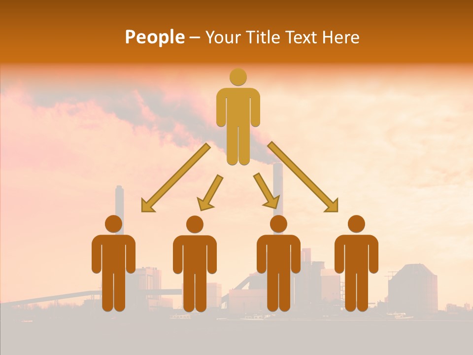 Structure Smog Petroleum PowerPoint Template