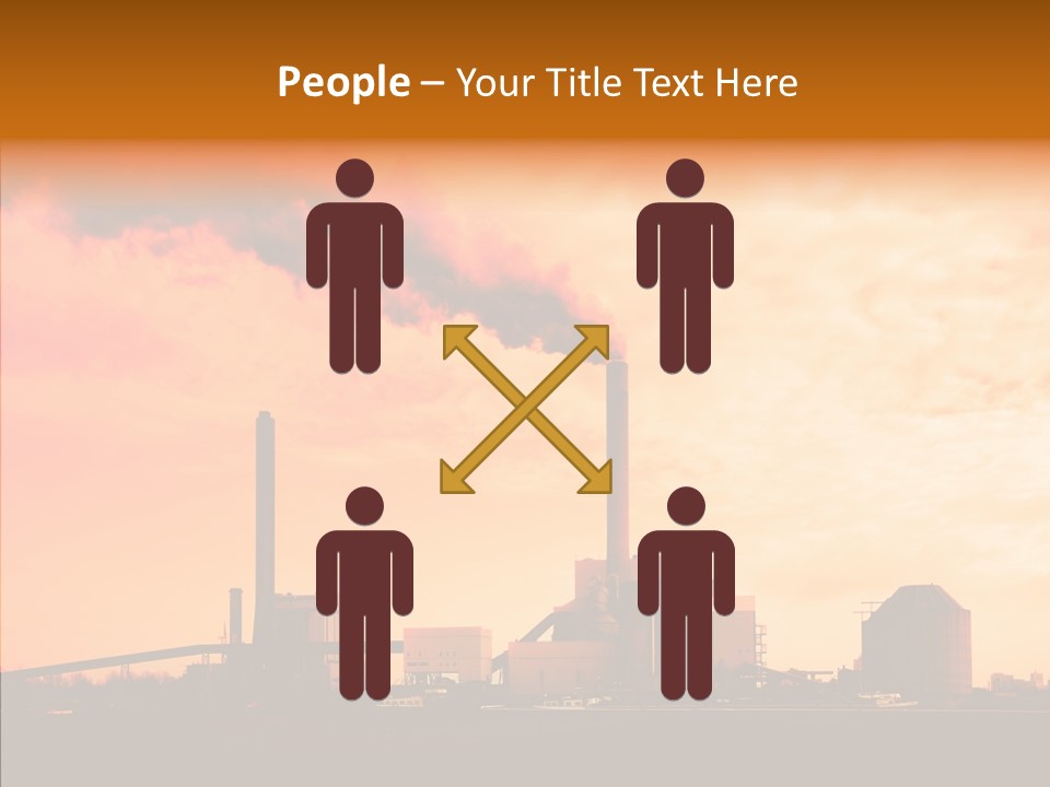 Structure Smog Petroleum PowerPoint Template