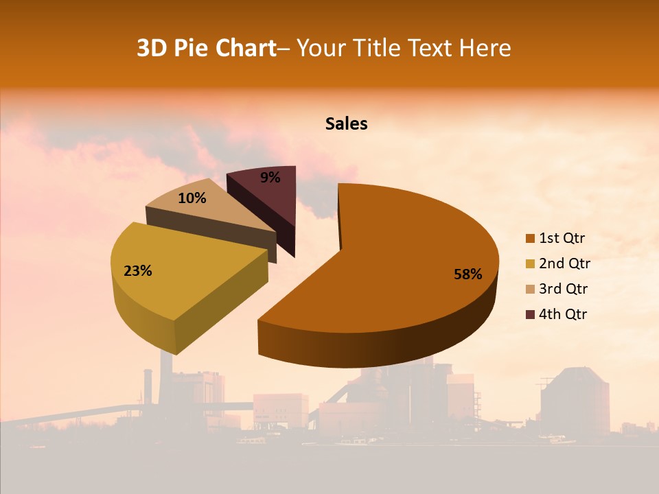 Structure Smog Petroleum PowerPoint Template
