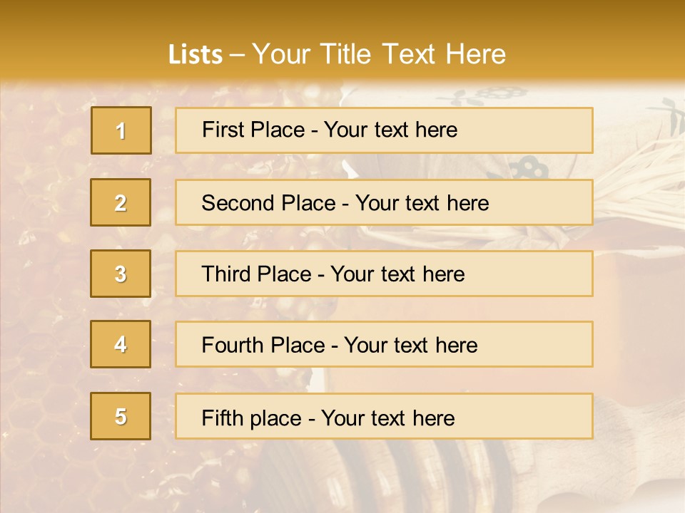 Flavor Health Product PowerPoint Template