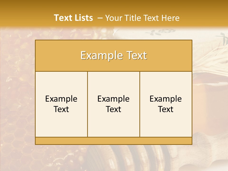 Flavor Health Product PowerPoint Template