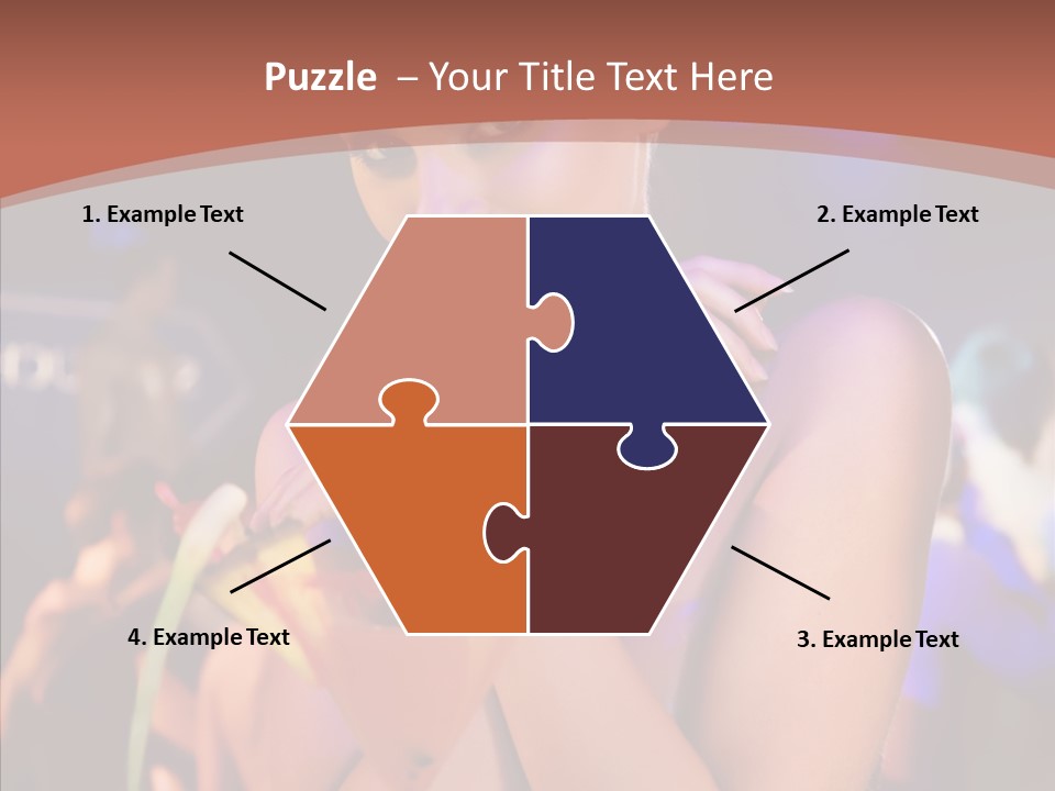 Night Down Vodka PowerPoint Template