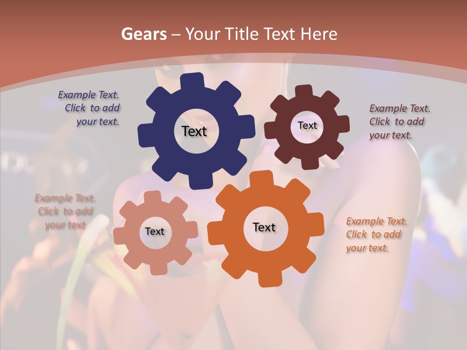 Night Down Vodka PowerPoint Template