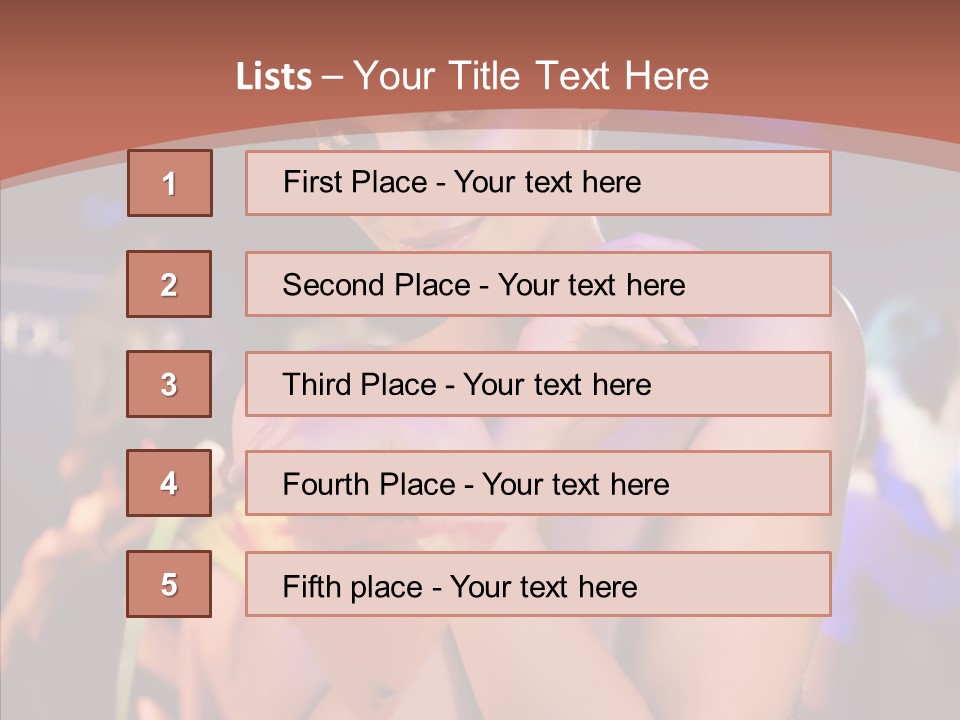 Night Down Vodka PowerPoint Template