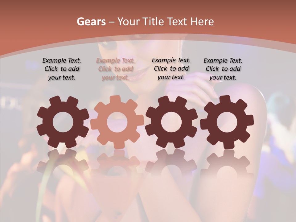 Night Down Vodka PowerPoint Template