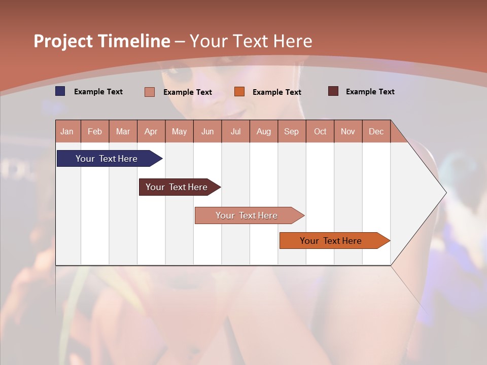 Night Down Vodka PowerPoint Template