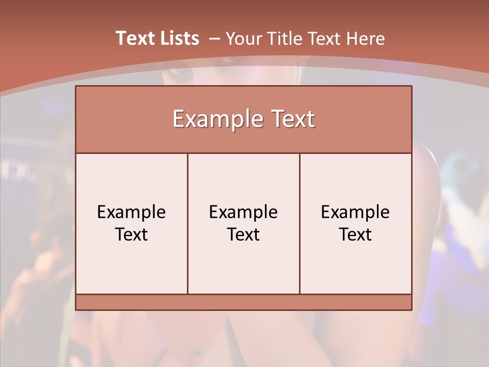Night Down Vodka PowerPoint Template