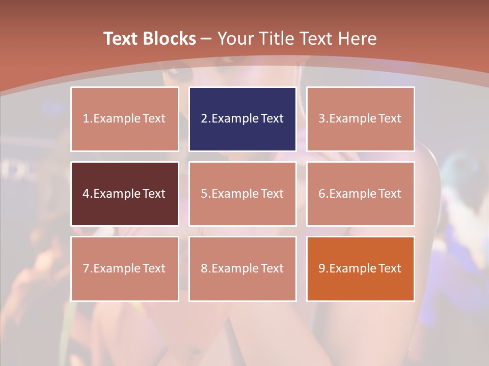 Night Down Vodka PowerPoint Template