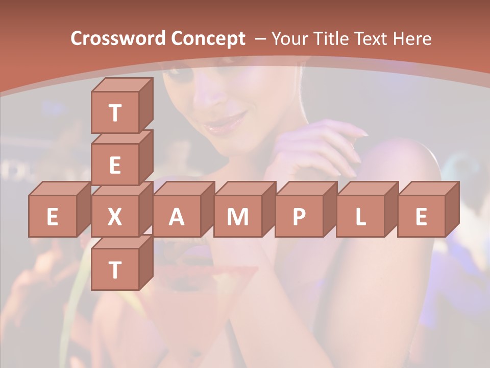 Night Down Vodka PowerPoint Template