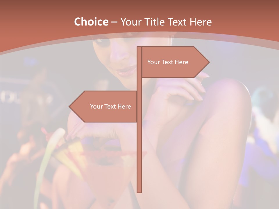 Night Down Vodka PowerPoint Template