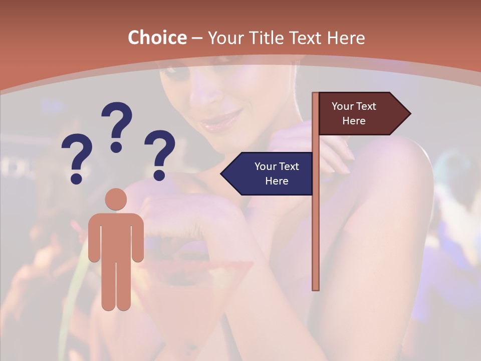 Night Down Vodka PowerPoint Template