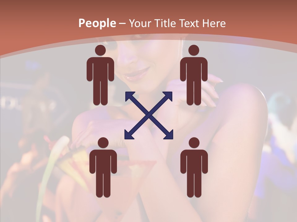 Night Down Vodka PowerPoint Template