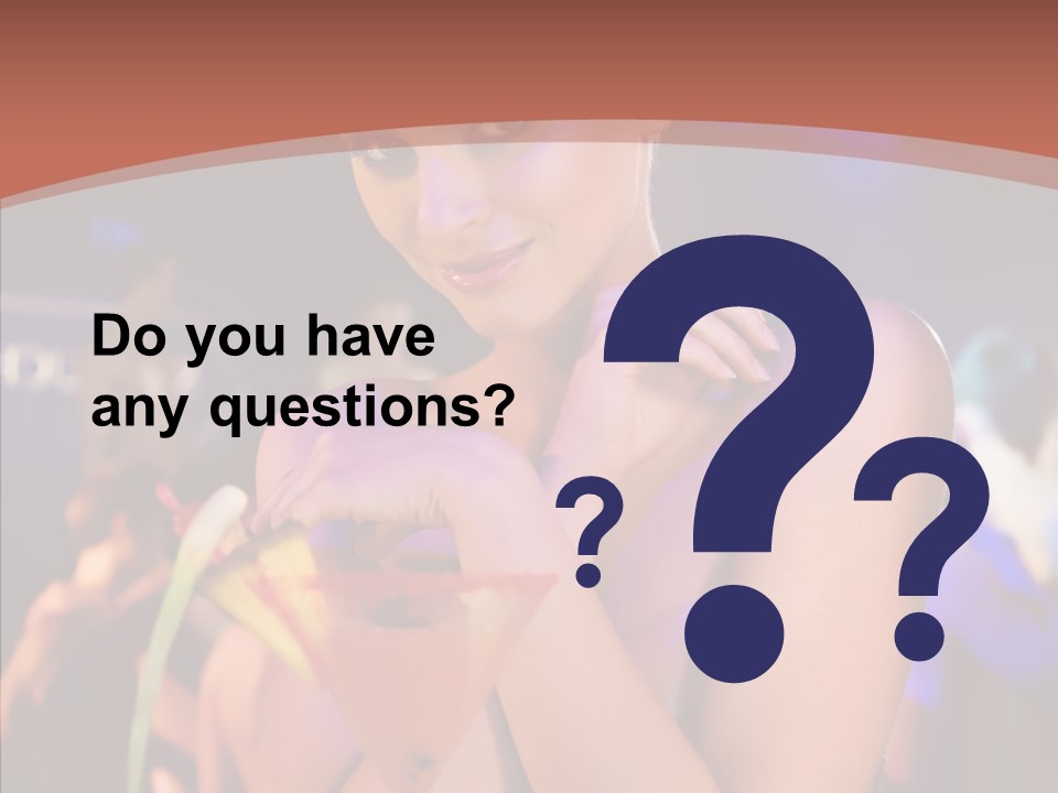 Night Down Vodka PowerPoint Template