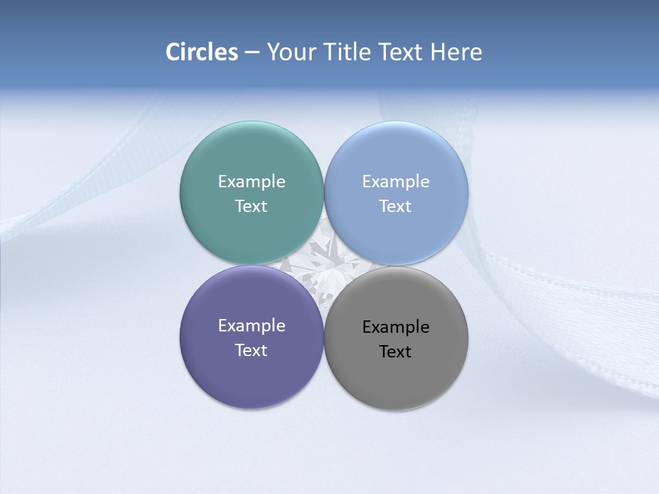 Caustic Background Clear PowerPoint Template