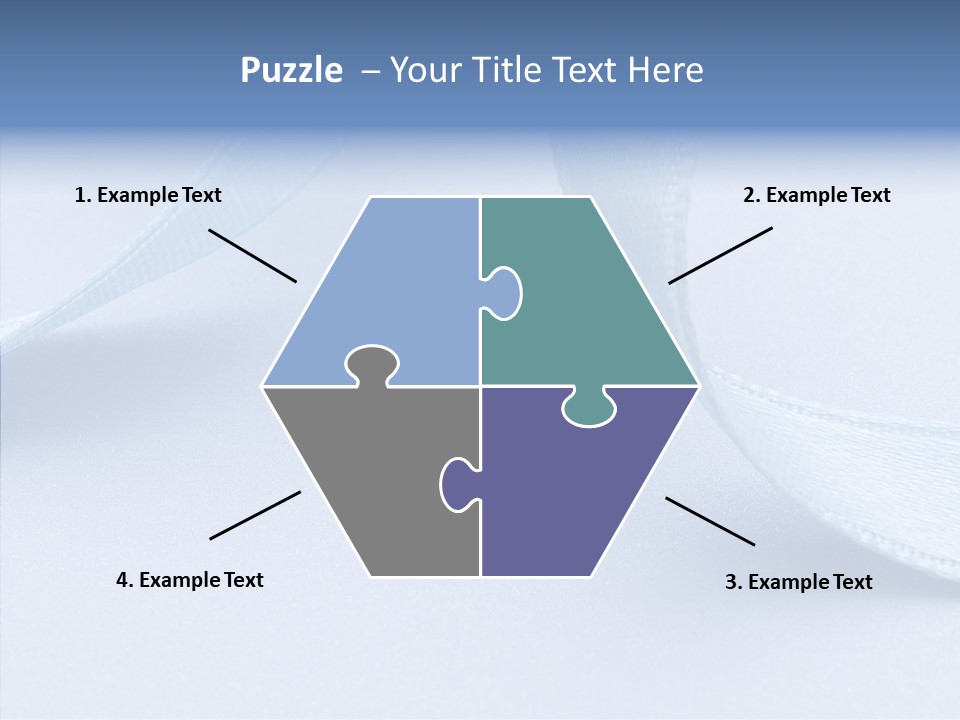 Caustic Background Clear PowerPoint Template