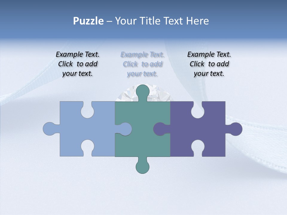 Caustic Background Clear PowerPoint Template