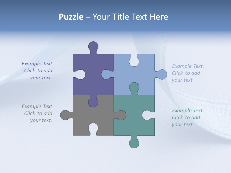 Caustic Background Clear PowerPoint Template