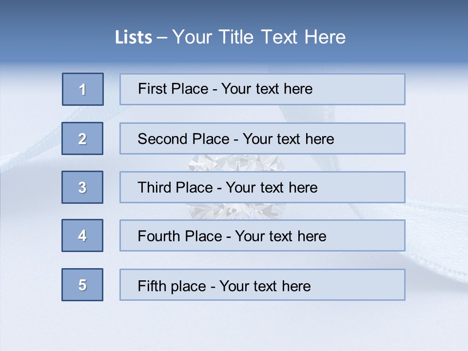 Caustic Background Clear PowerPoint Template