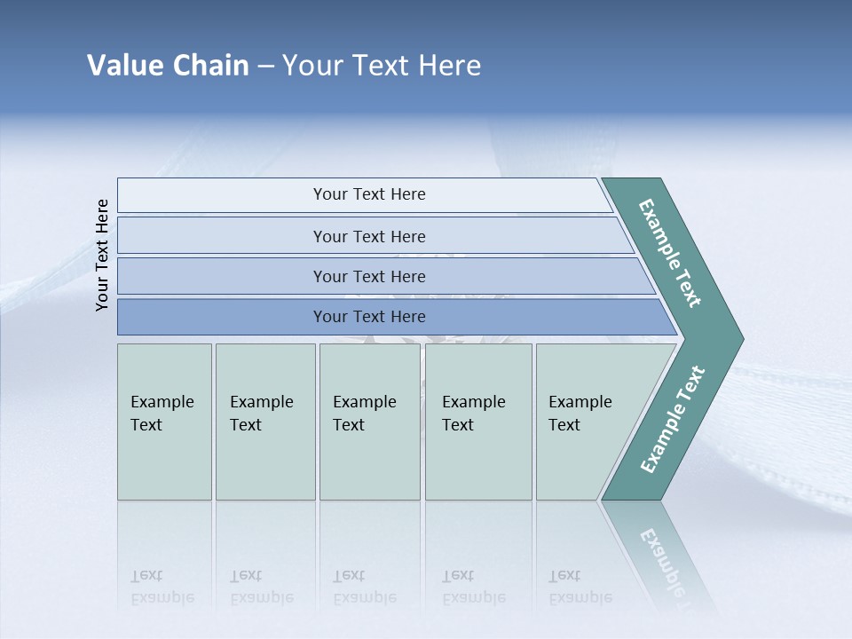 Caustic Background Clear PowerPoint Template
