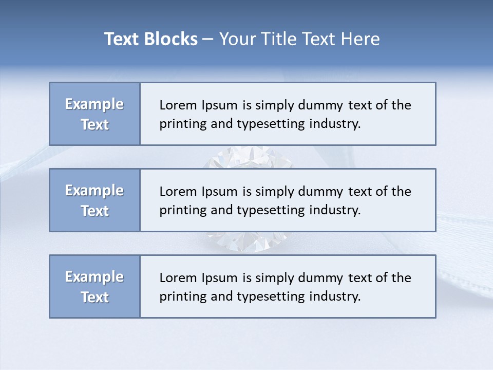 Caustic Background Clear PowerPoint Template