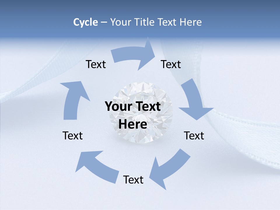 Caustic Background Clear PowerPoint Template