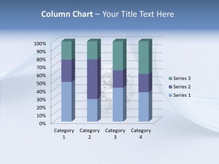 Caustic Background Clear PowerPoint Template