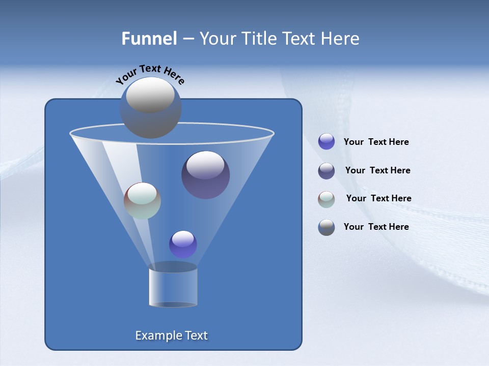 Caustic Background Clear PowerPoint Template