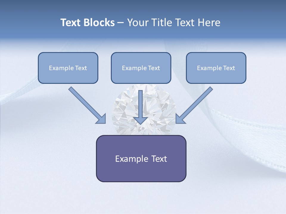 Caustic Background Clear PowerPoint Template