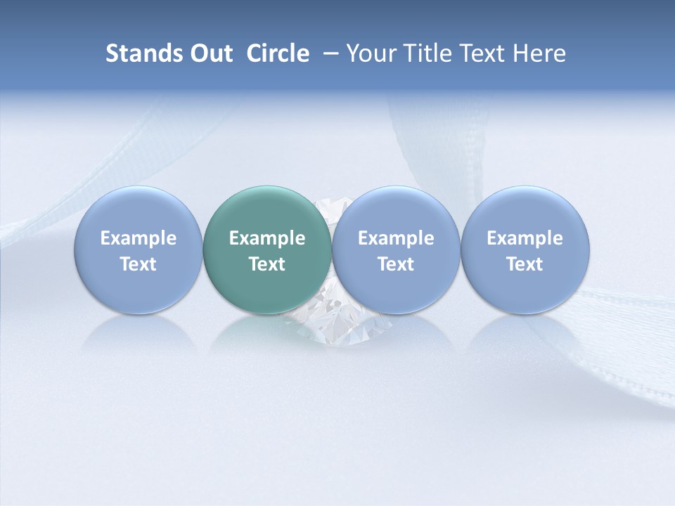 Caustic Background Clear PowerPoint Template