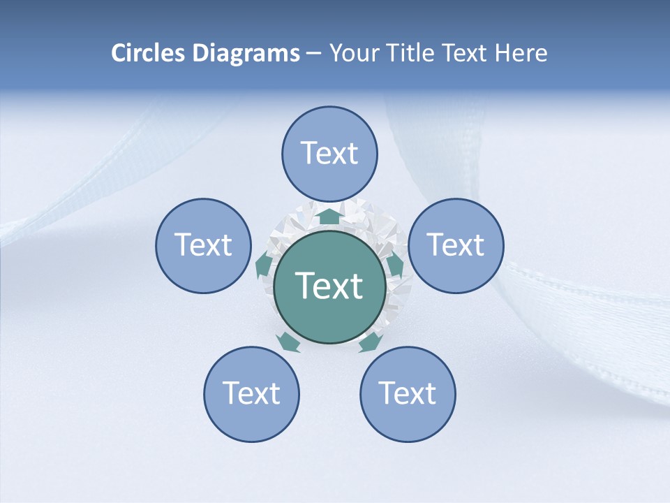 Caustic Background Clear PowerPoint Template