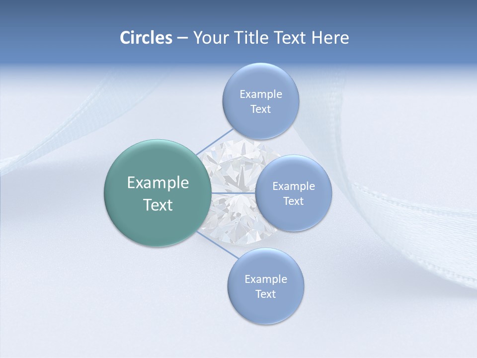 Caustic Background Clear PowerPoint Template