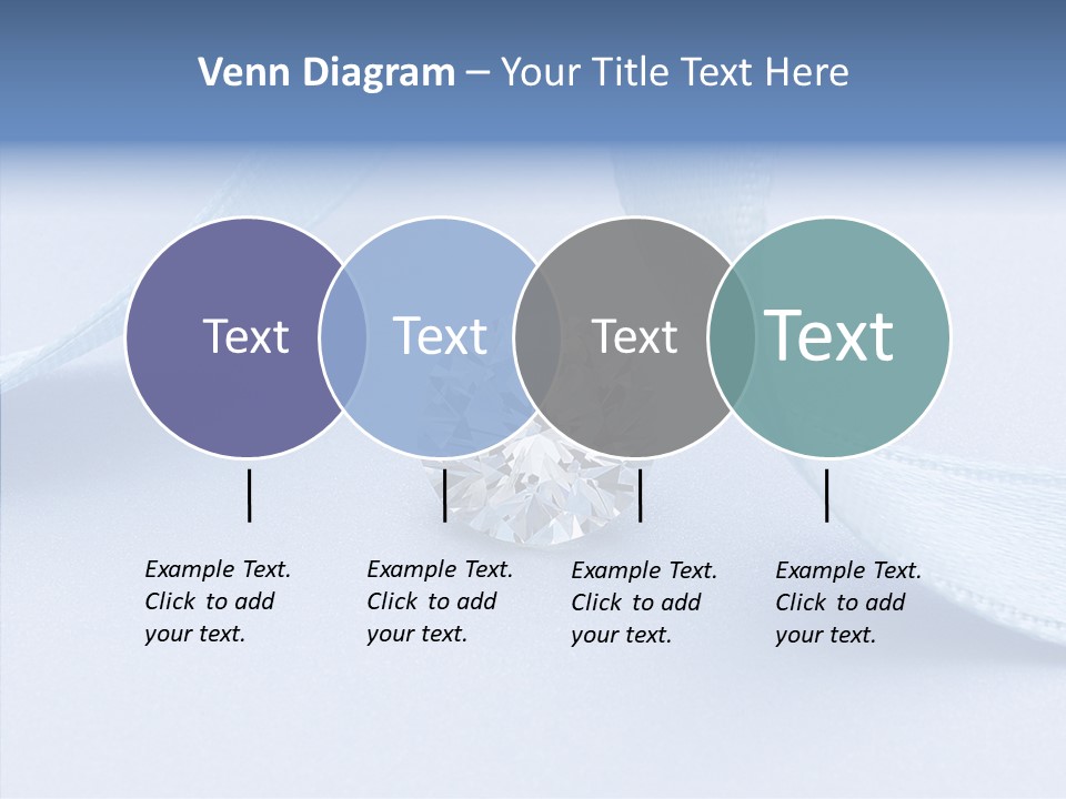 Caustic Background Clear PowerPoint Template