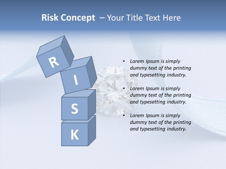 Caustic Background Clear PowerPoint Template