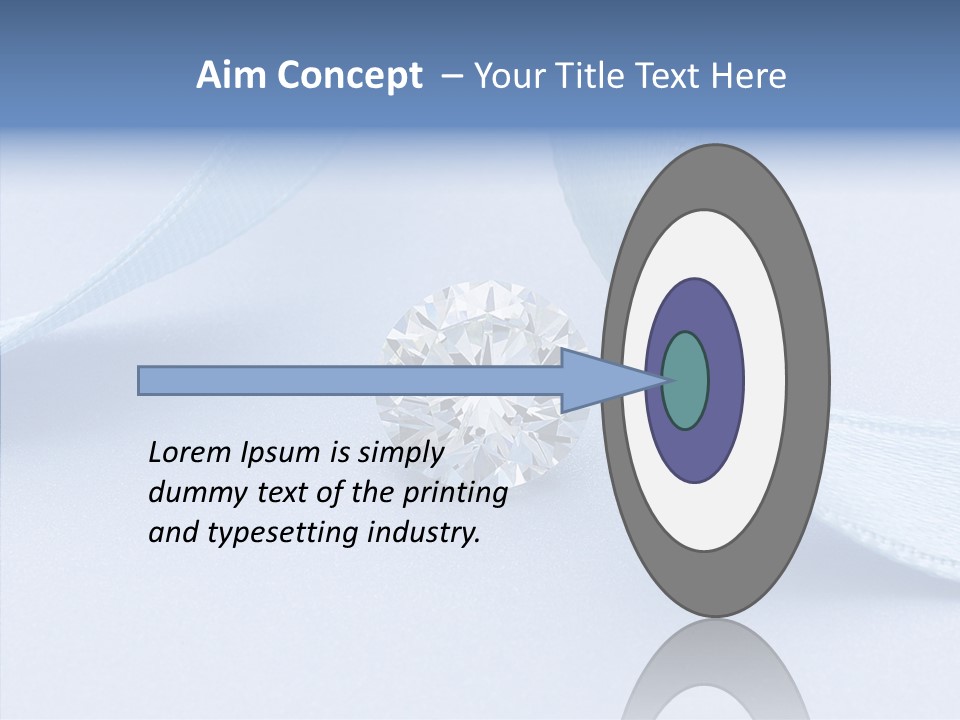 Caustic Background Clear PowerPoint Template