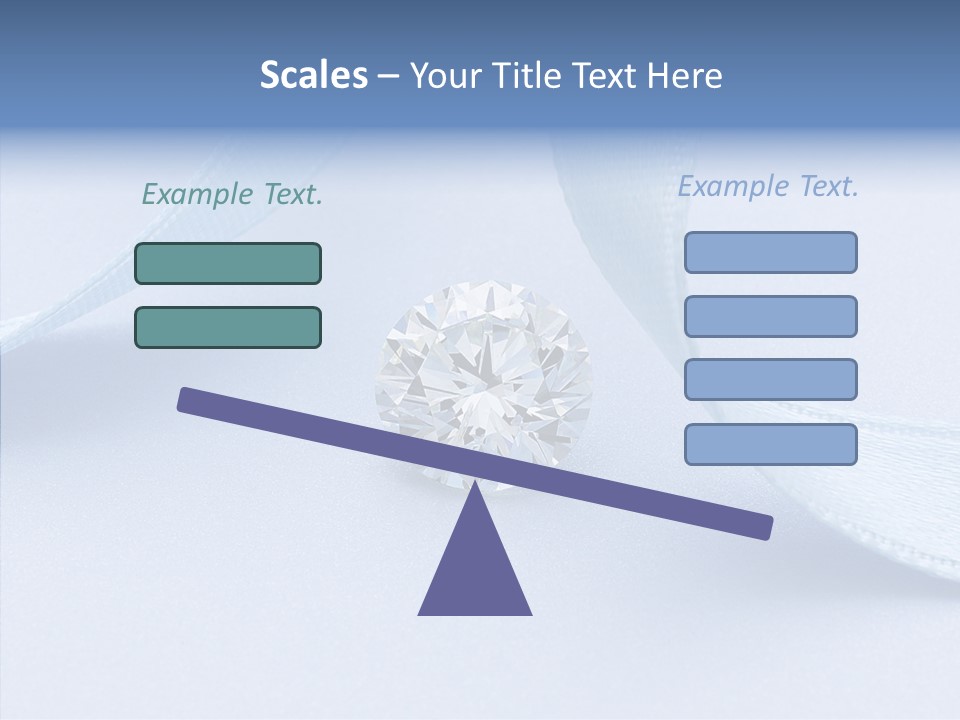 Caustic Background Clear PowerPoint Template